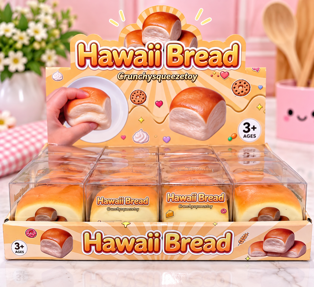 Crunchy hawaii bread