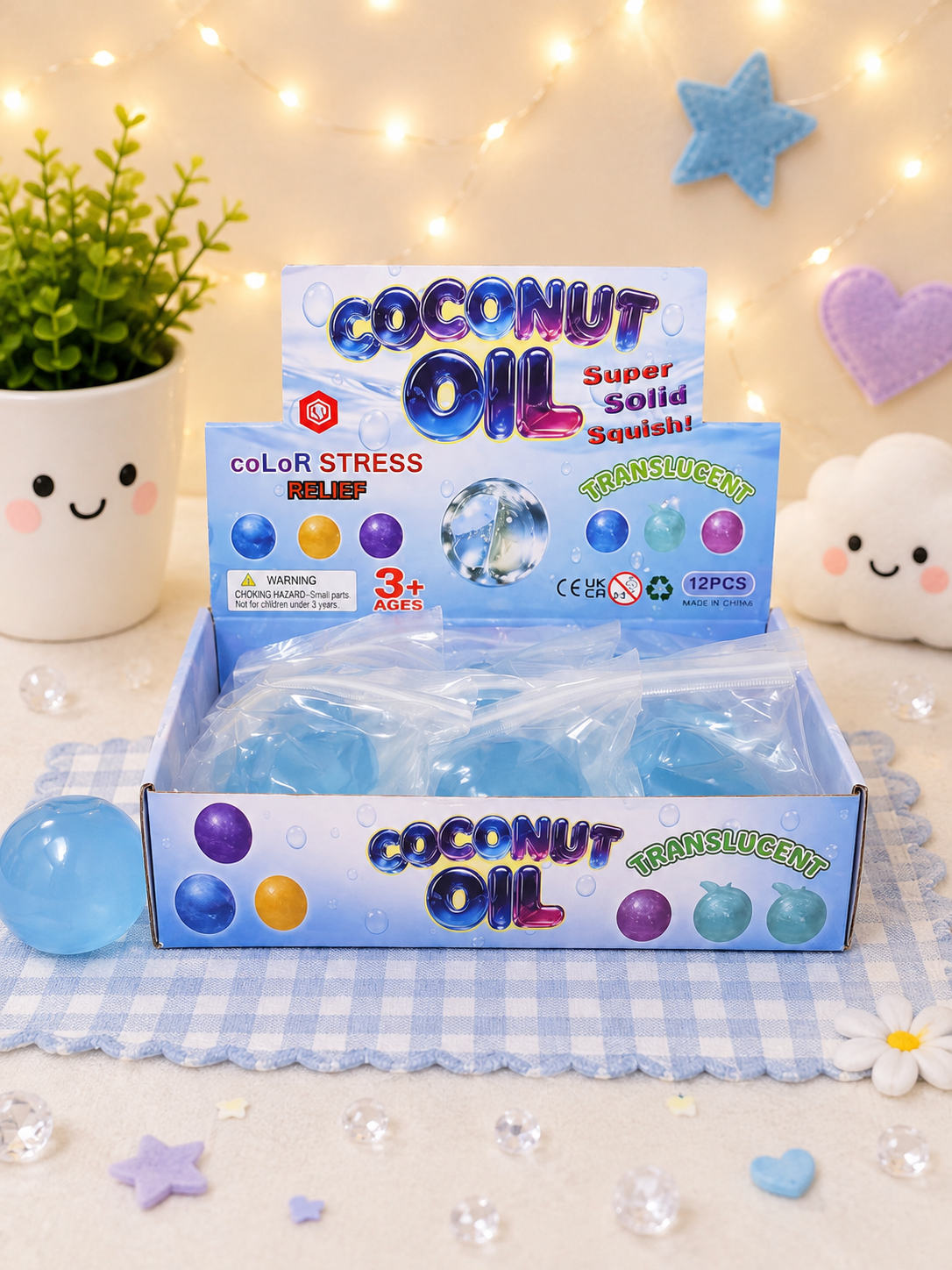 Coconut Oil Stress Relief Squishy