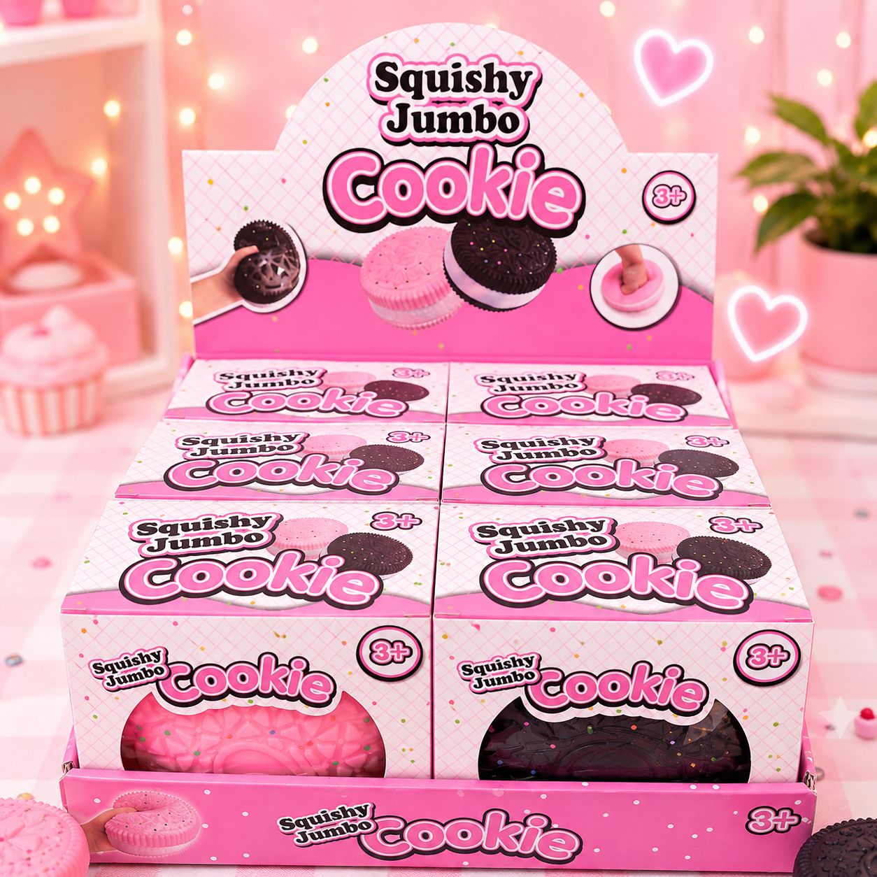 Jumbo cookie squishy