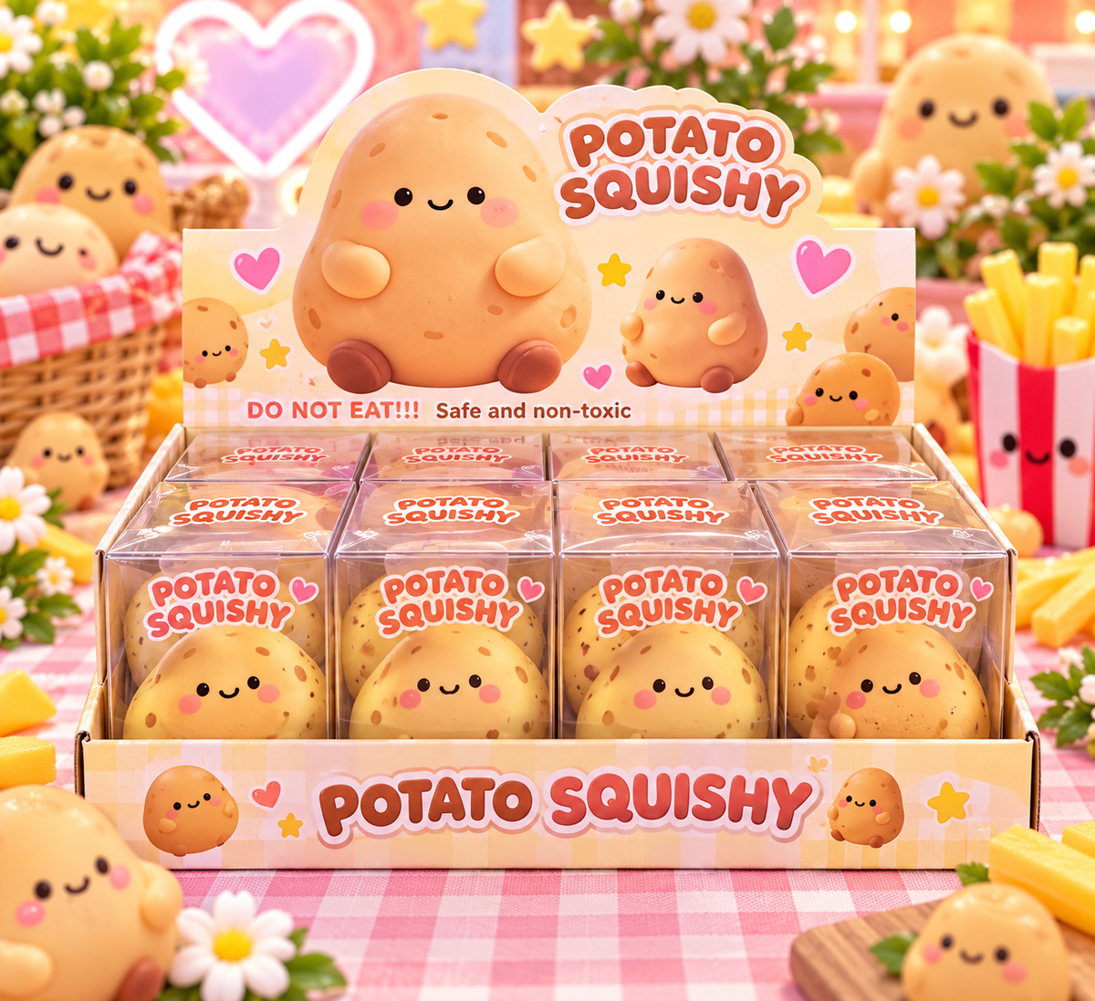 Crunchy potato squishy