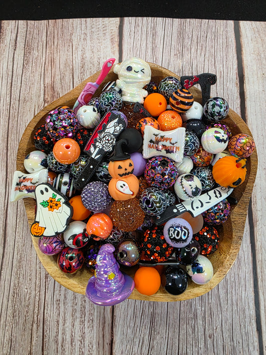 Halloween bead mix