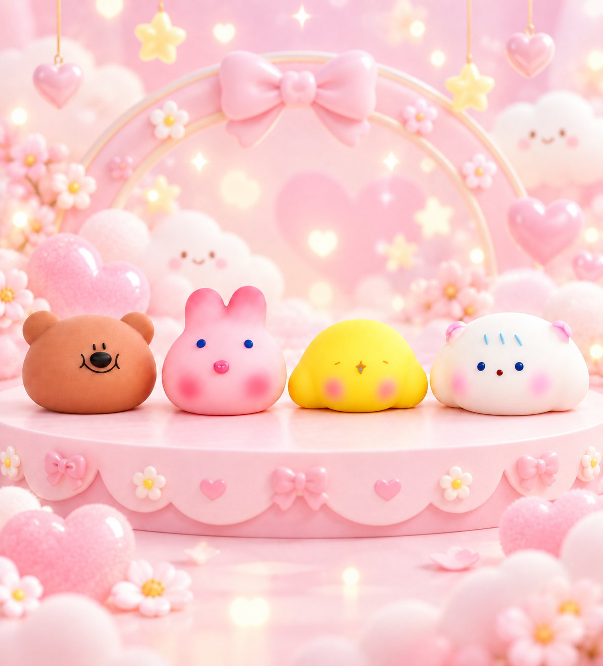 Kawaii Animal Squishy – Assorted Styles
