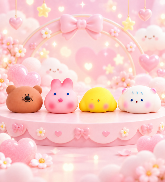 Kawaii Animal Squishy – Assorted Styles