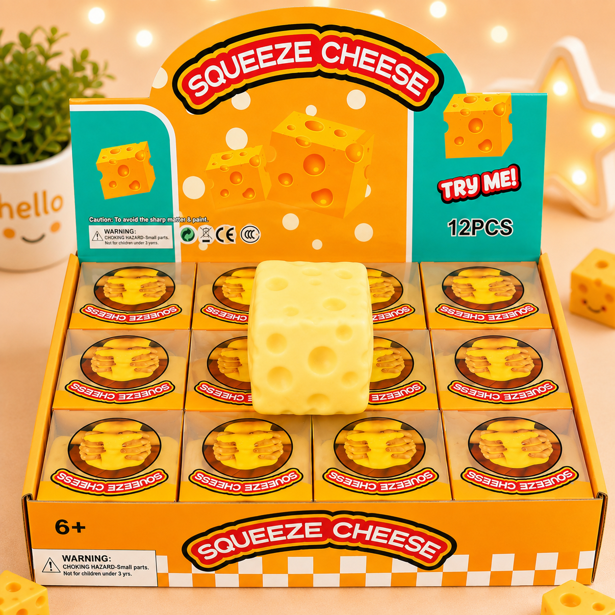 Squeeze Cheese Squishy