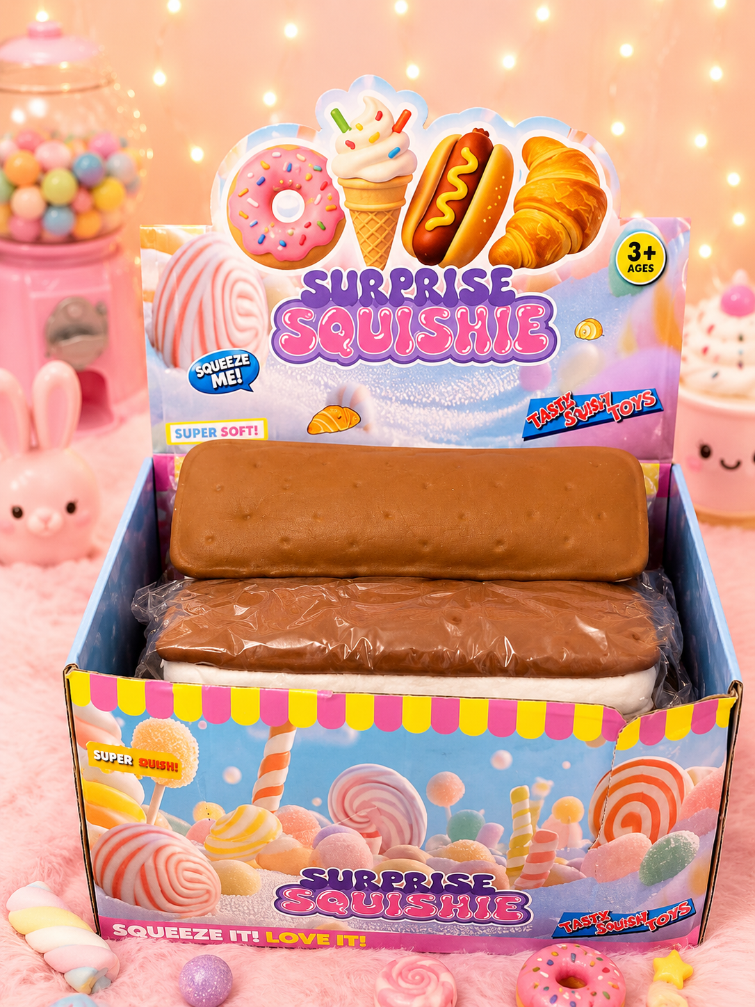 Jumbo Chocolate Sandwich Squishy