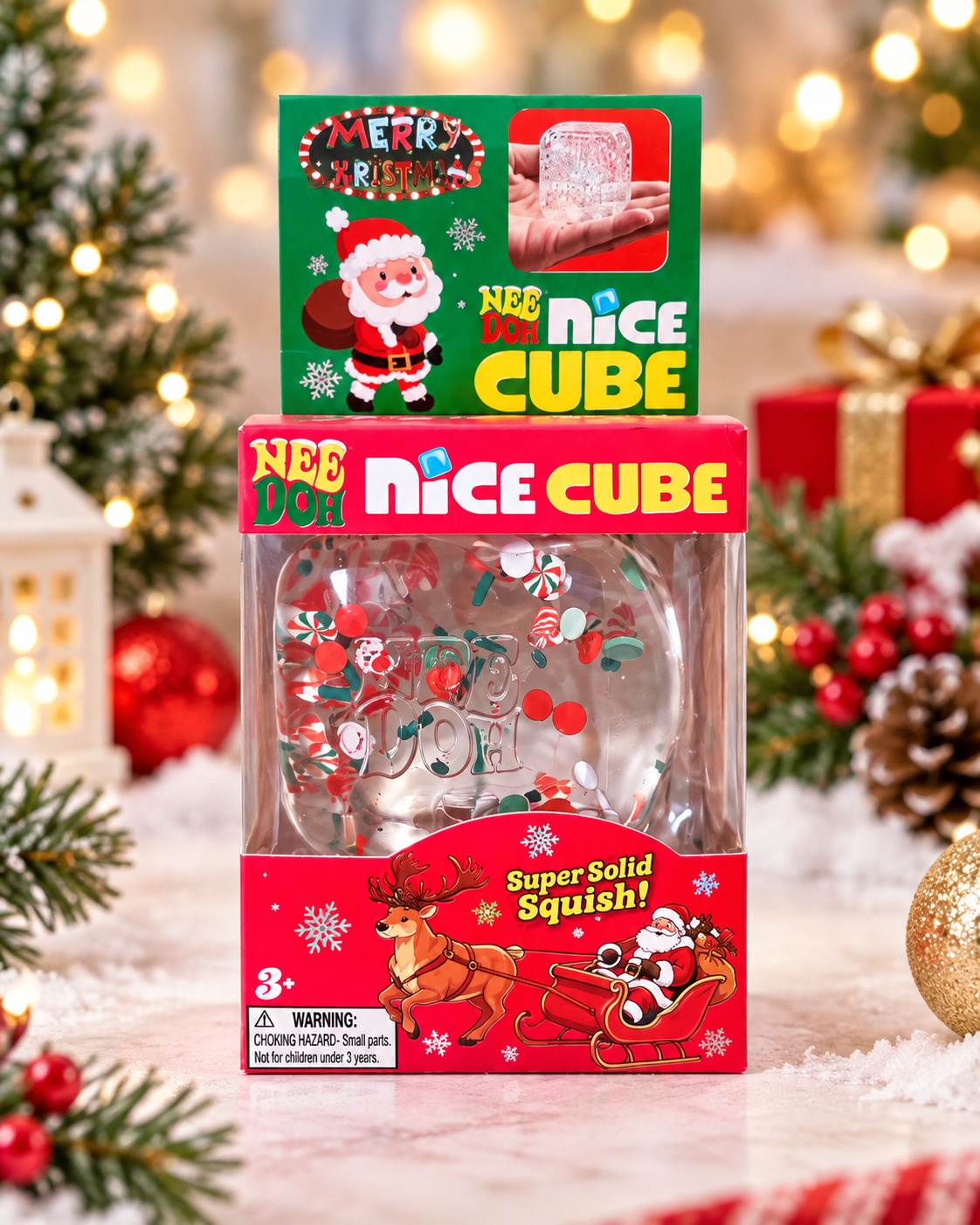 Christmas NeeDoh Nice Cube