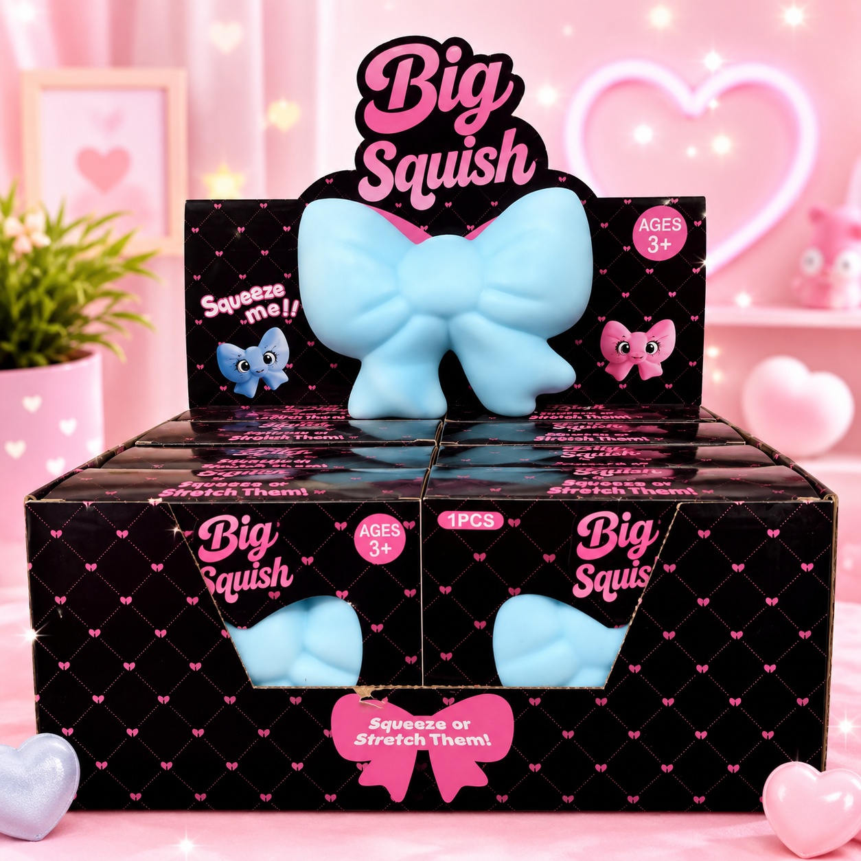 Big squishy Blue bow
