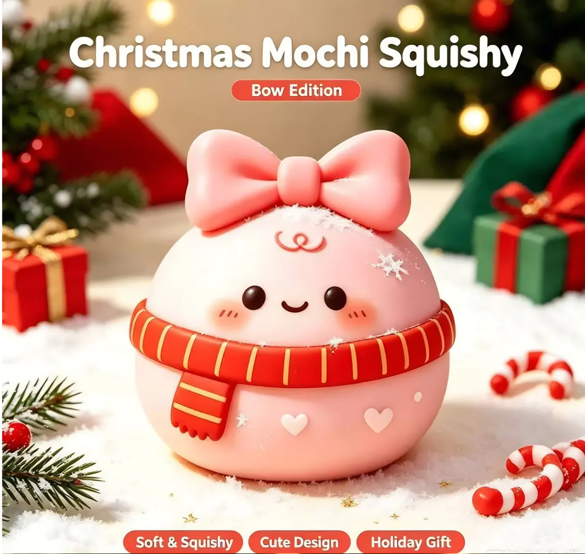 Christmas Mochi Squishies