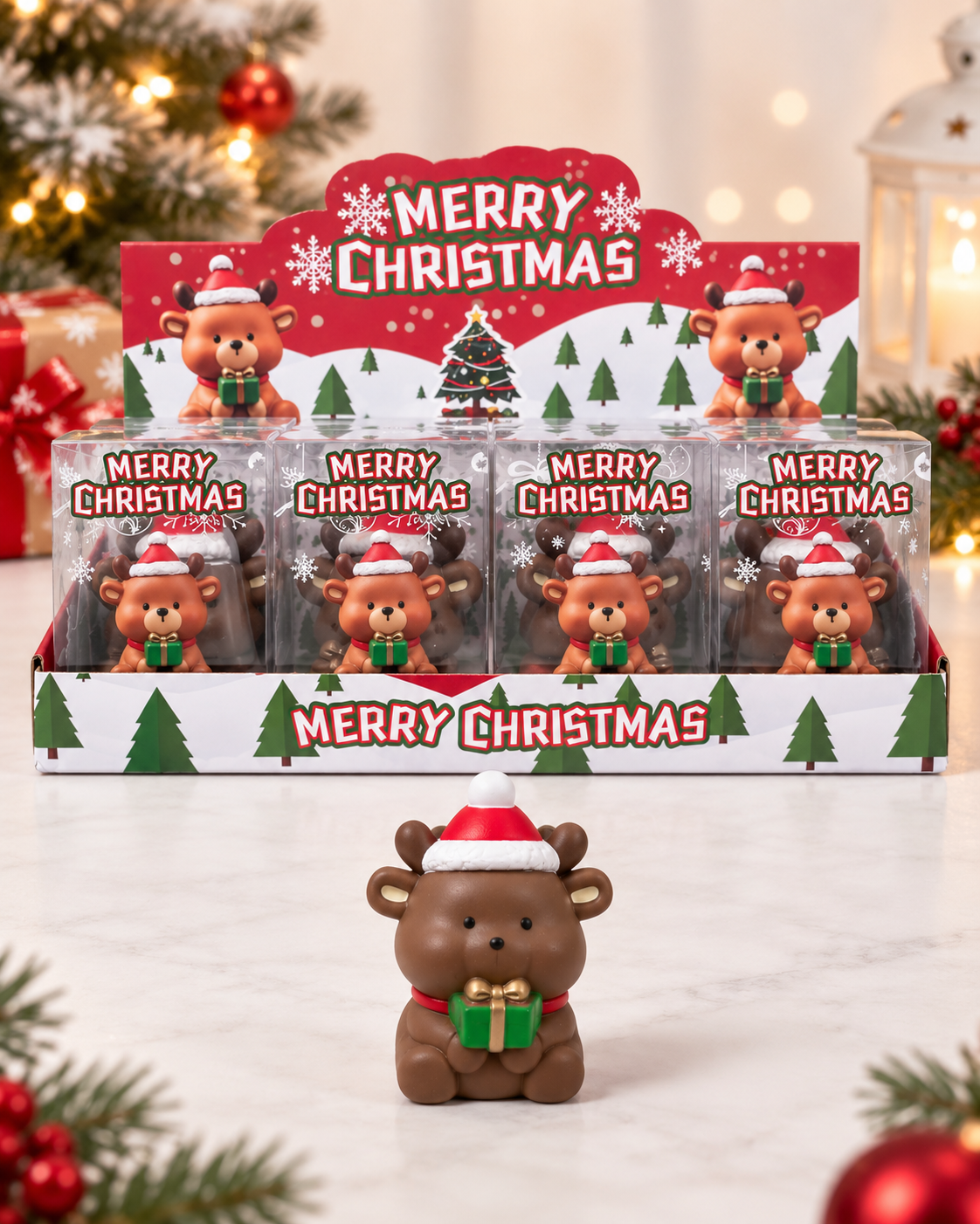 Crunchy Christmas Reindeer Squishy