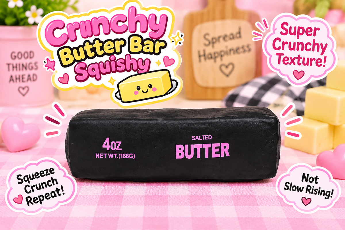 Crunchy butter bar squishy
