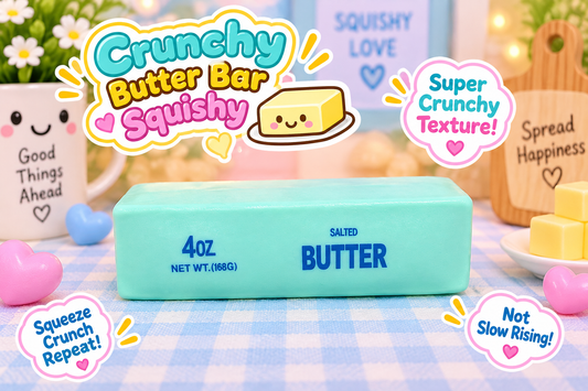 Crunchy butter bar squishy