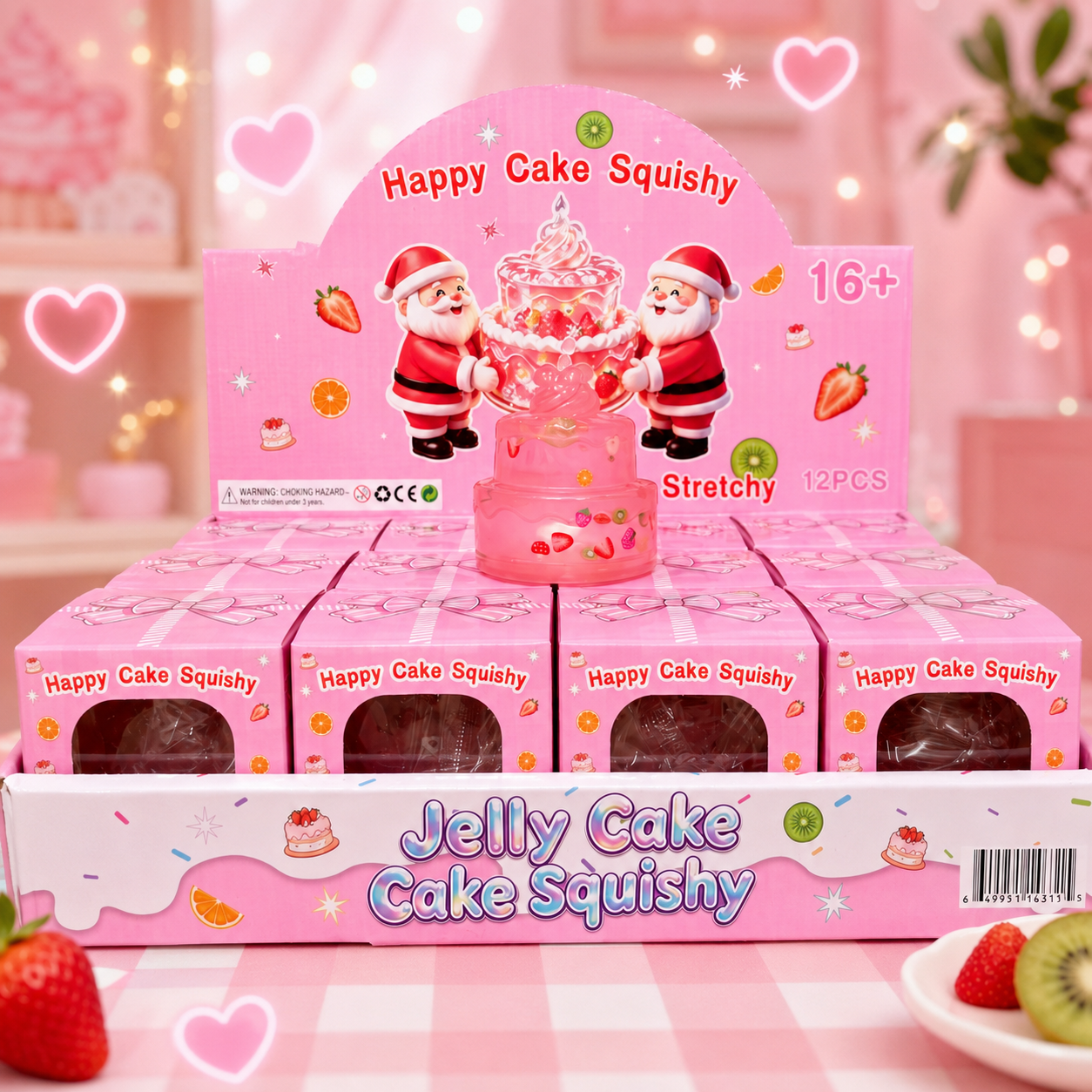 Jelly cake squishy