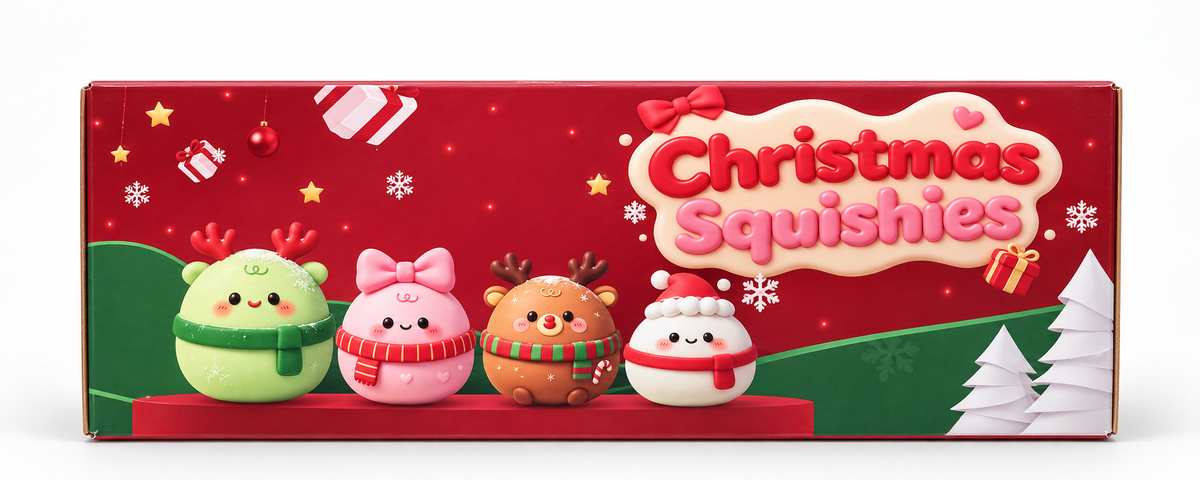 Christmas Mochi Squishies