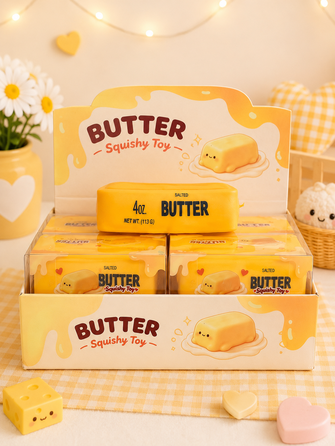 4oz Crunchy Butter Squishy