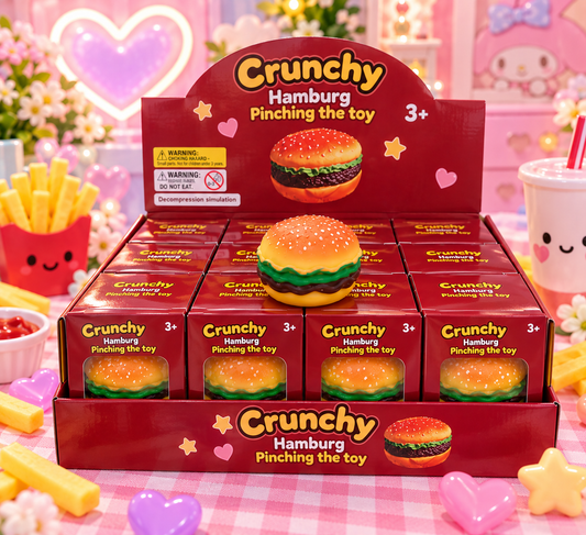 Crunchy hamburger