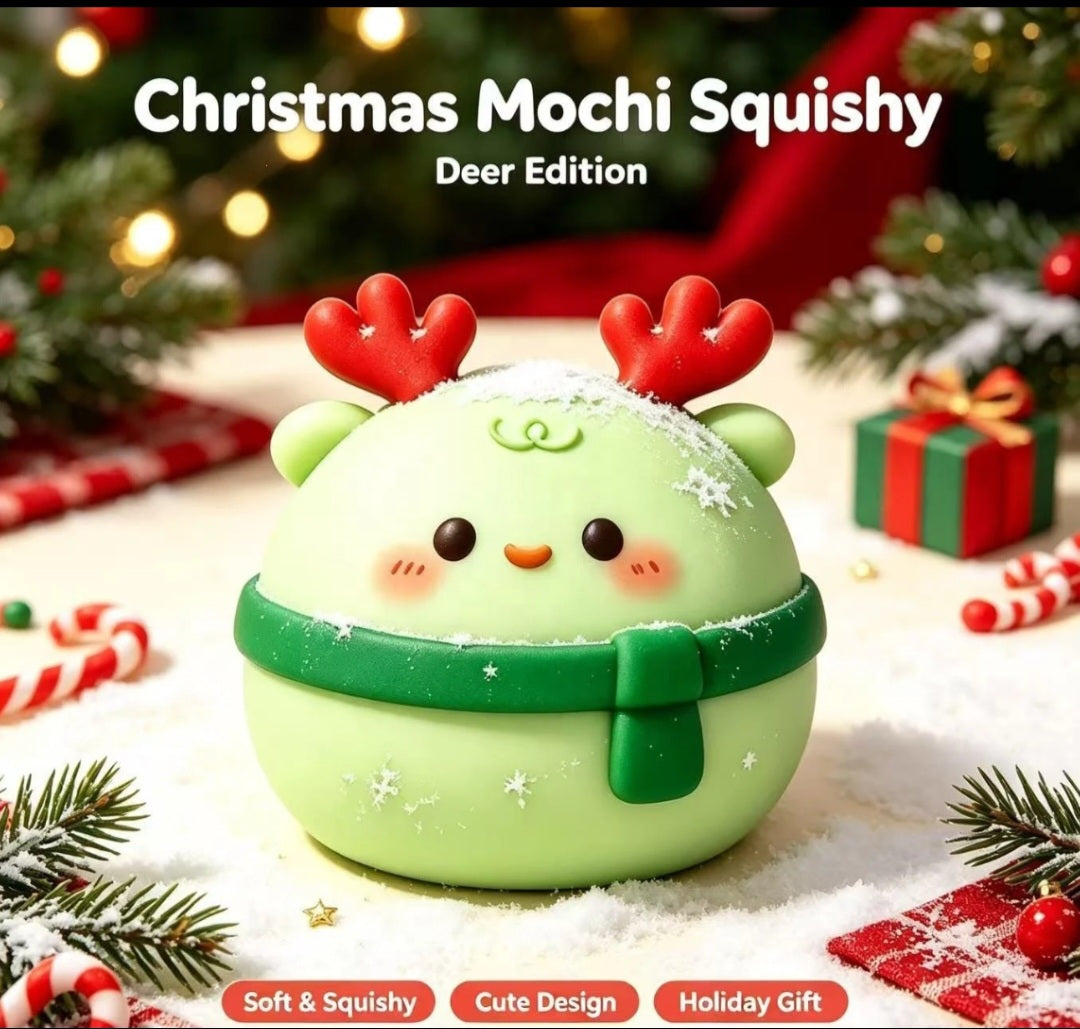 Christmas Mochi Squishies