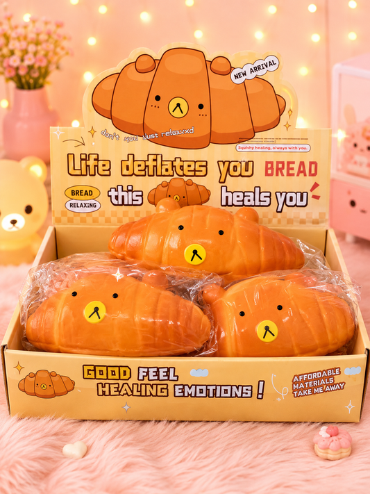 Croissant Bear Squishy
