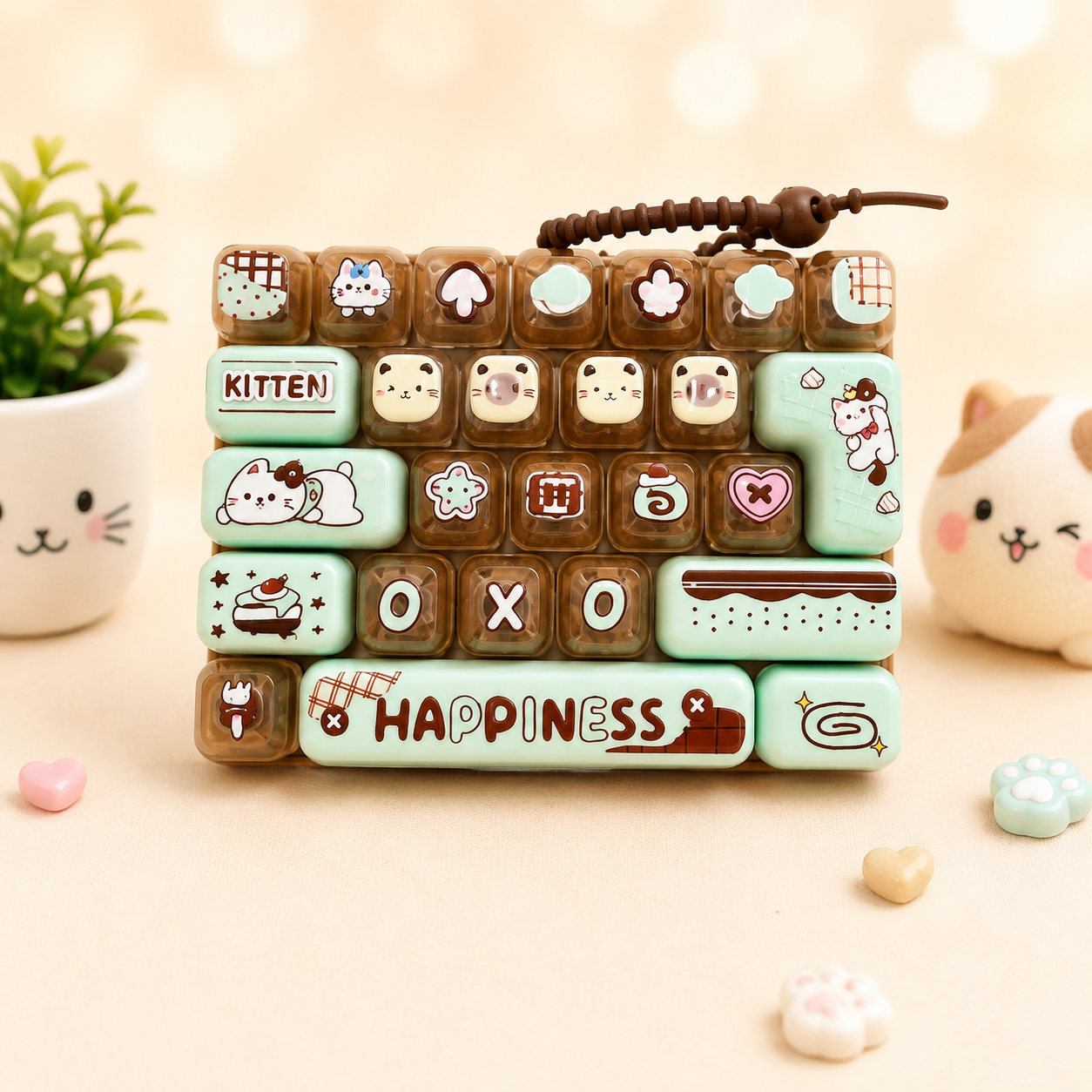 Kitty keyboard fidget clicker