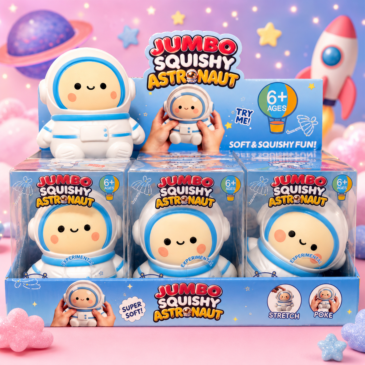 JAMBO SQUISHY ASTRONAUT